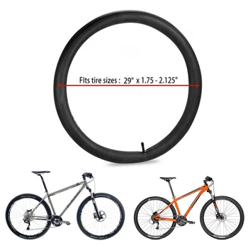 

Bicycle Tire Durable Road Bicycle Inner Tube 29 Inch 29*1.75 2.125 For Mountain Bike Tire Cycling Tire Rubber Valve Tube Inner