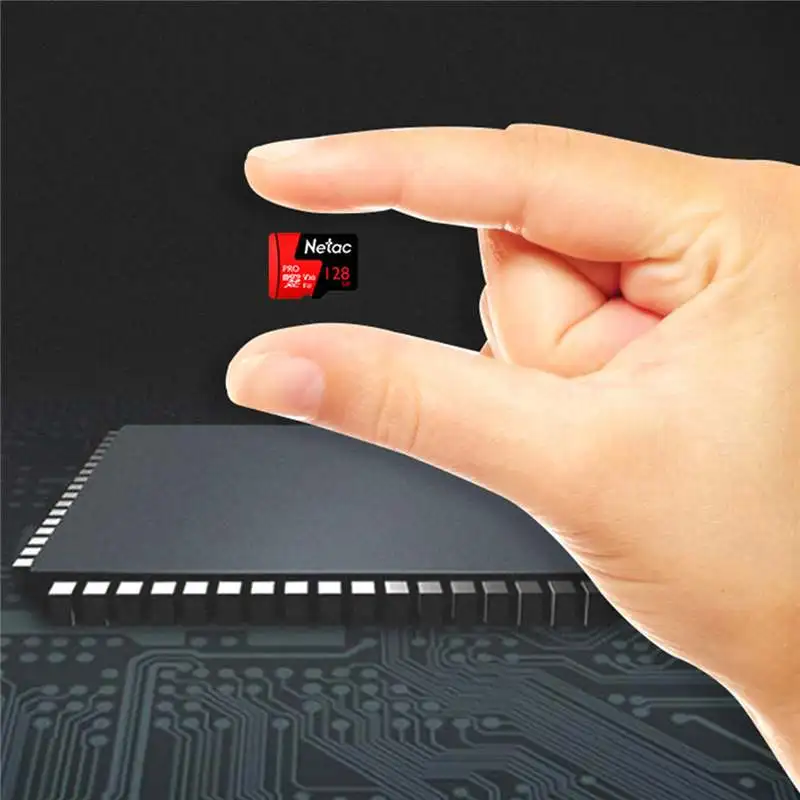 Netac P500 Pro Micro SD Card 64 Гб/128 ГБ/256 ГБ V30 UHS-I U3 100 МБ/с. 4K флэш-памяти SD карты памяти TF карта для смартфона/монитор