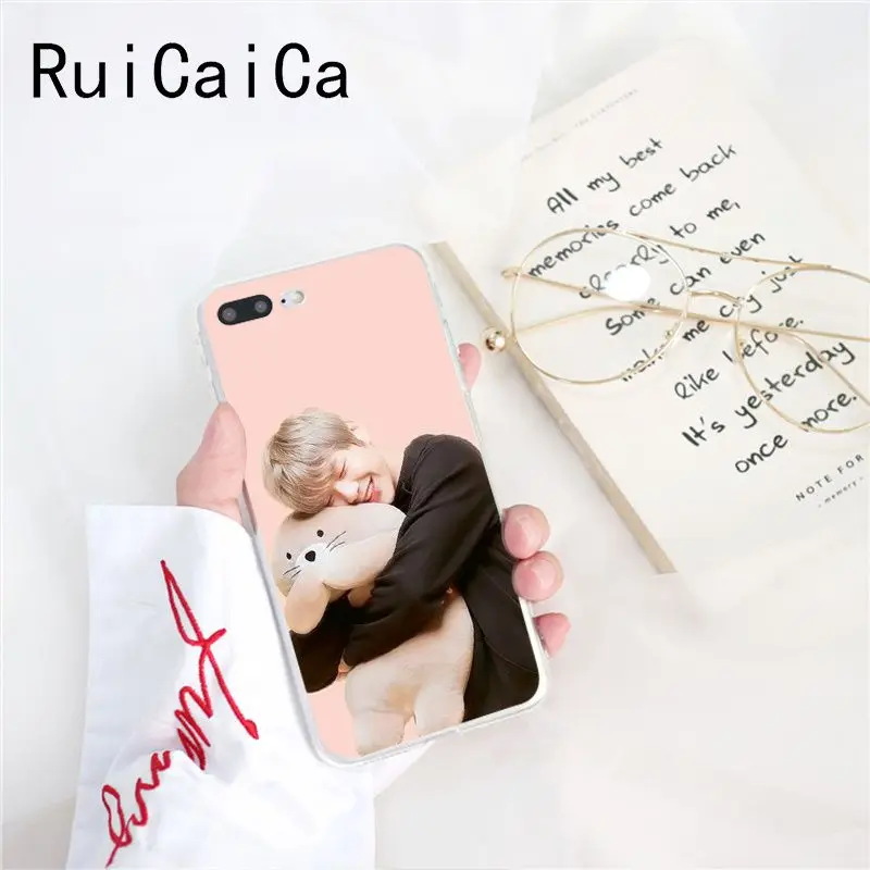 Ruicaica KPOP SEHUN CHANYEOL EXO мягкий чехол для телефона iPhone X XS MAX 6 6s 7 7plus 8 8Plus 5 5S SE XR 10