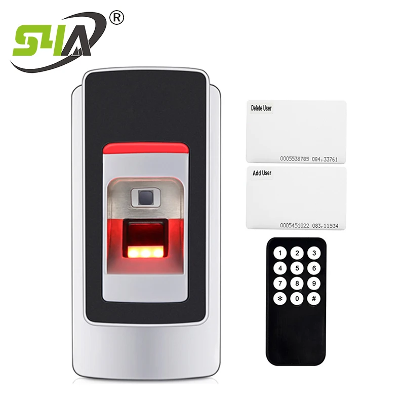 IP68 водонепроницаемая система контроля доступа по отпечаткам пальцев Rfid Контроль доступа Лер Wiegand 26 считыватель отпечатков пальцев антивандальный Открыватель двери - Цвет: F4