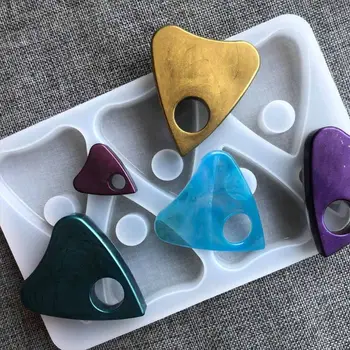 

Handmade Gothic Ouija Heart Pendant Silicone Resin Casting Molds Keychain Necklace Mold Jewelry Making Tools Art Crafts