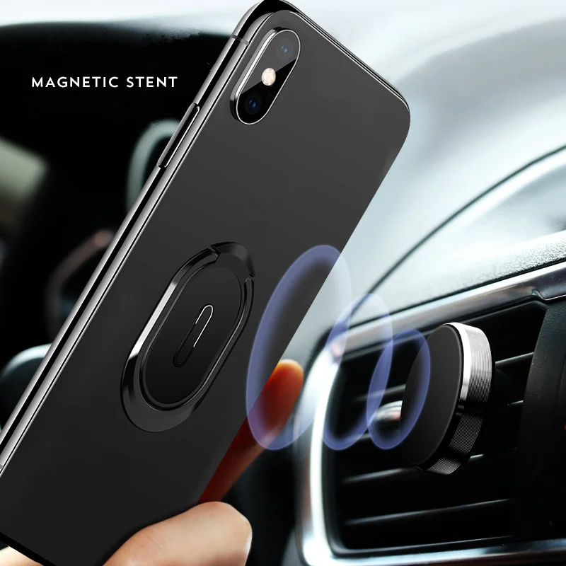 

General Phone Finger Ring Holder 360 Degree Stand for Samsung Xiaomi IPhone X 7 6 11 Plus Smartphone Tablet Plain Bague
