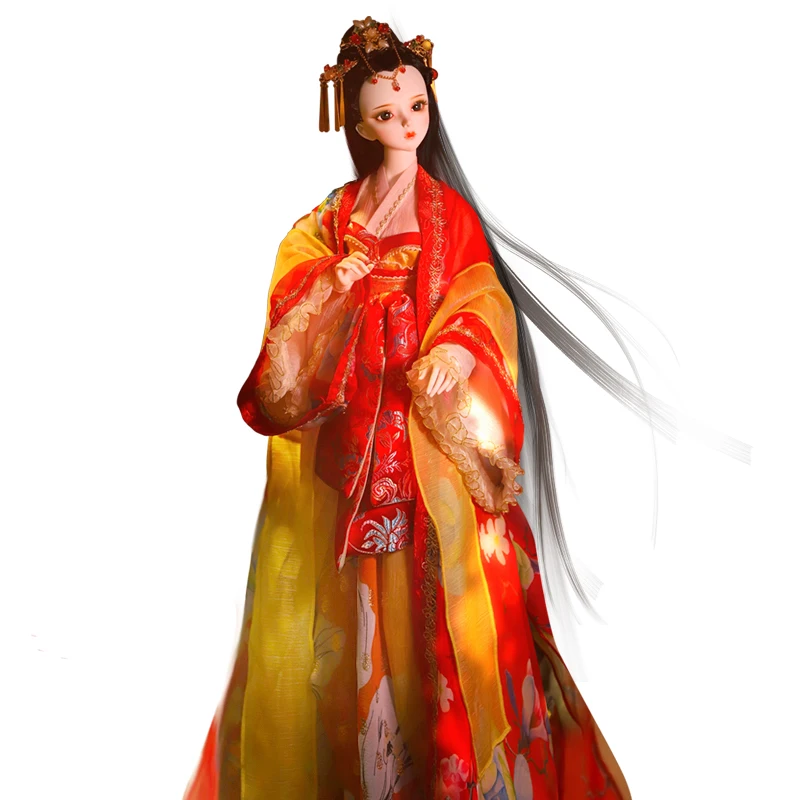 DBS 1/3 bjd кукла 62 см шарнирное тело по имени Daqiao, с макияжем и одеждой обувь парик, AI YoSD MSD SD набор игрушка подарок для ребенка DC лати