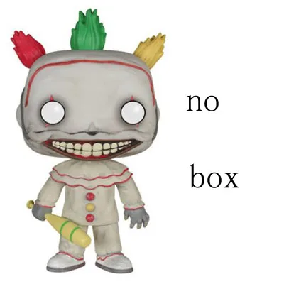 Funko поп Американская история ужасов шоу уродцев твисти клоун 243 коллекция фигурок виниловая кукла модель игрушки - Цвет: no retail box