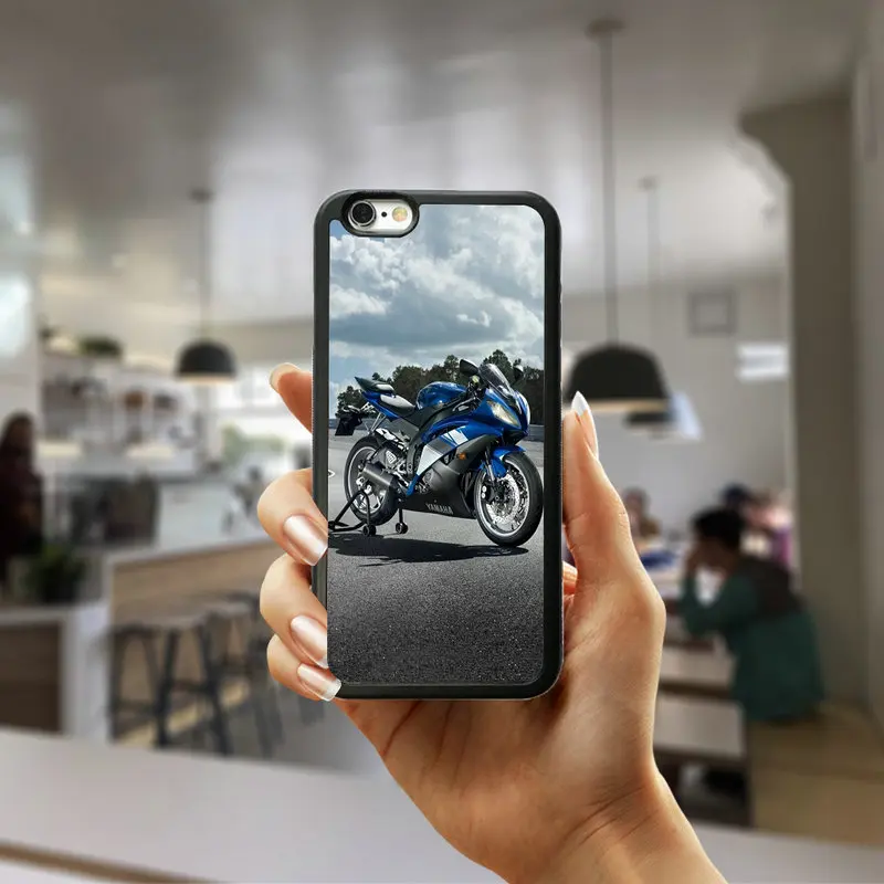 Мобильный твердый корпус для телефона PC чехол для iphone 8 7 6 6S Plus X XR XS Max 5s 5 SE 4 4s мотокросса для девочек - Цвет: Picture 2