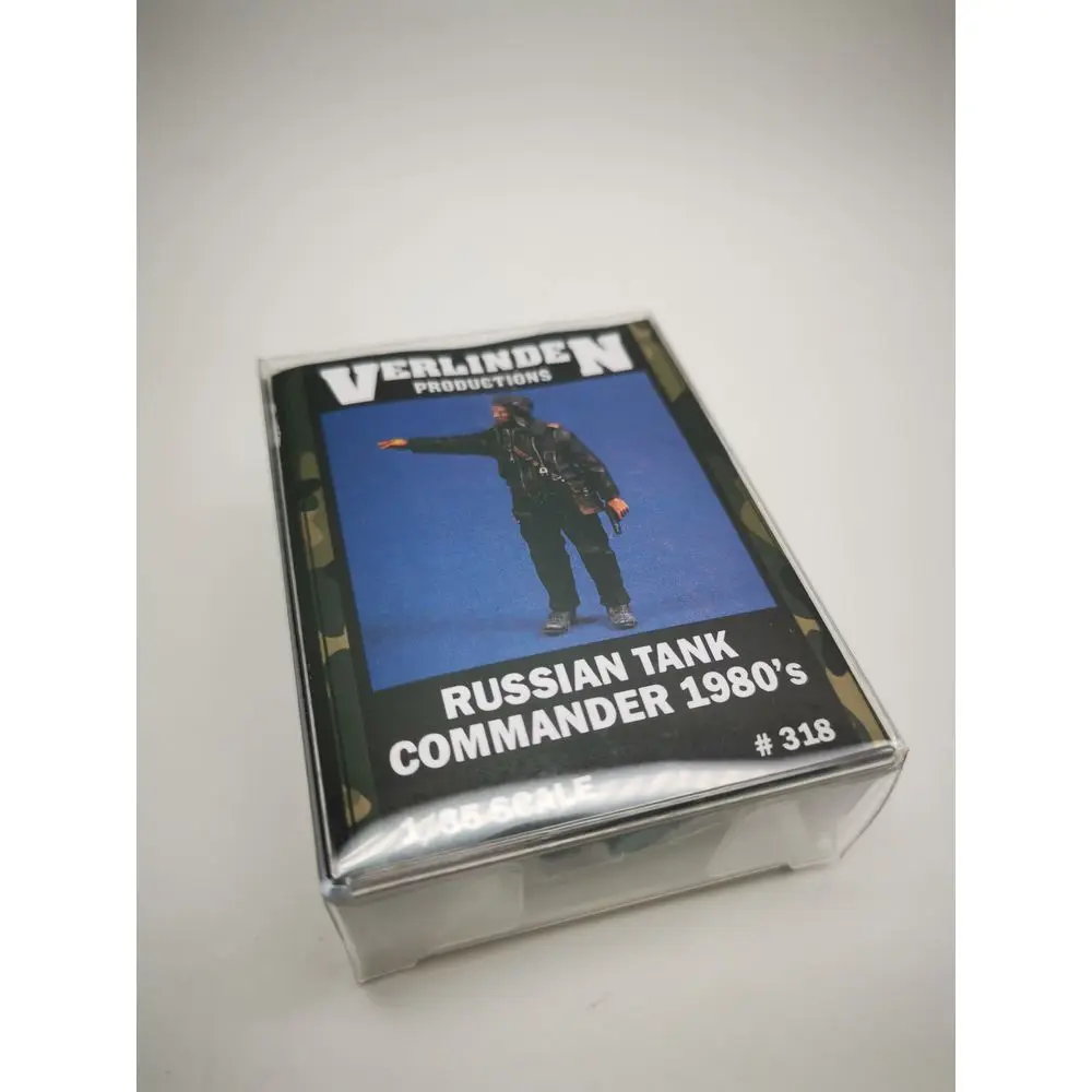 Verlinden Productions 318 1/35 Russian Tank Commander 1980s - Resin Figure Kit | Игрушки и хобби