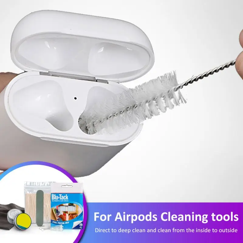 

Wireless Headphone Charging Case Cleaner Clean Tool Cleaning Glue Kit For Airpods Adhesive