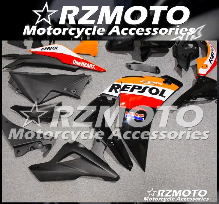 ABS мотоцикл обтекатель комплект для HONDA CBR250R 2011-2013 год кузов литья под давлением Магазин № 1234