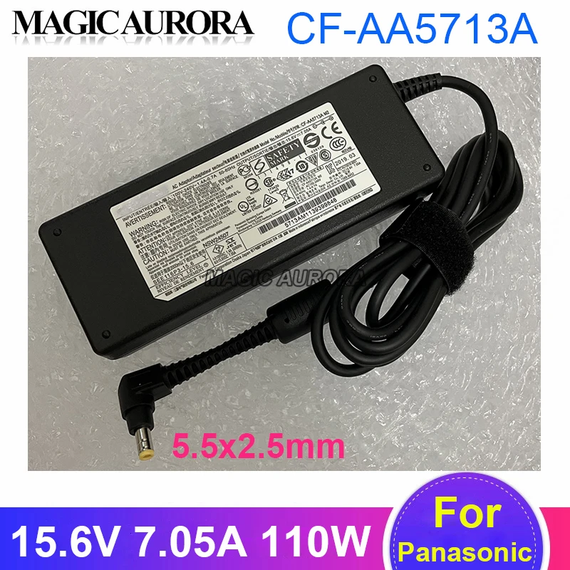 Compra 15,6 V 7.05A 5,5x2,5mm adaptador de CA CF-AA5713A M2 cargador del ordenador portátil para Panasonic CF-29 CF-30 CF-31 CF-54 FZ-Y1 CF-VEB541 CF-AA1633A xmQKMkoAl5o