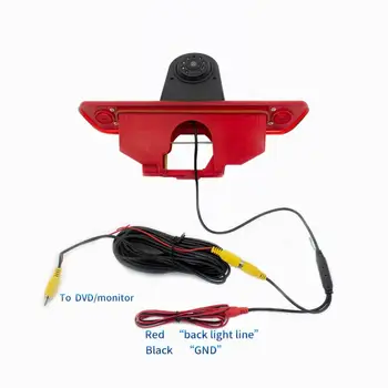 

Car Rear View Reverse Camera Rear View Camera Professional Mini Brake Light Camera Infrared Lights PZ465
