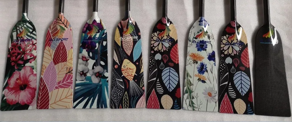 ZJ Carbon Dragon Boat Paddle With New Graphics-8