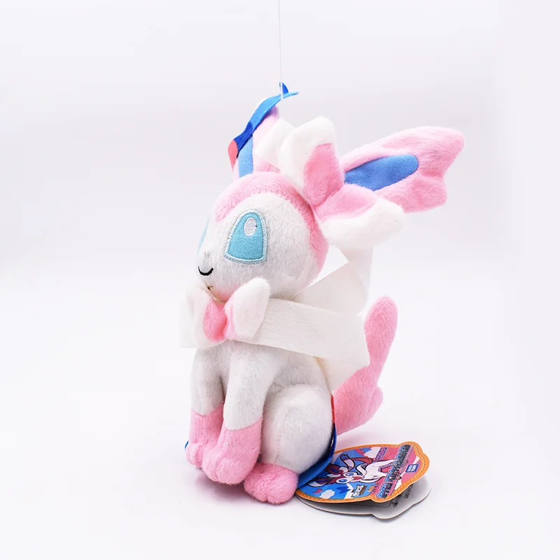 34 см Большой размер японский аниме милый Плюшевые игрушки сидение Sylveon плюшевые мягкие животные Мягкая куколка Рождественский подарок для детей