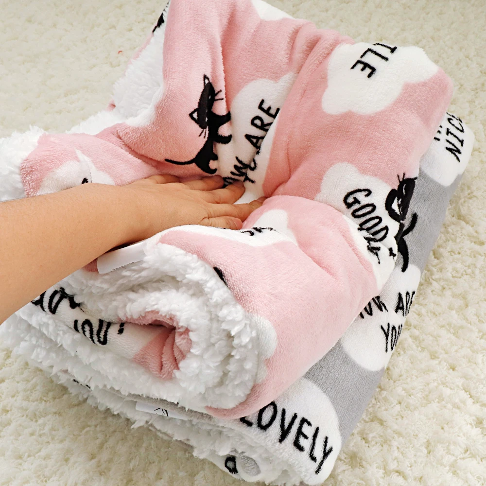 Title 7, Winter Warm Dog Cat Mat Fashion Plaid Thick Dog...