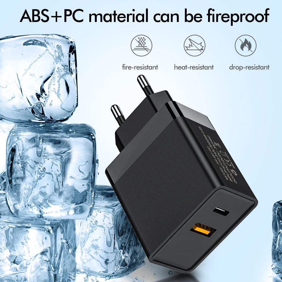 Быстрая зарядка 3,0 USB зарядное устройство адаптер ЕС Путешествия стены QC3.0 быстрое зарядное устройство для телефона для iPhone 8 11 Pro Max samsung S10 Plus Xiaomi