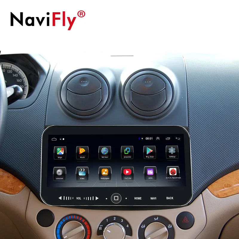 Автомобильный радиоприемник NaviFly для Chevrolet Epica Lova Captiva Gentra Aveo 2006 2011 Android 9 1 DSP 8