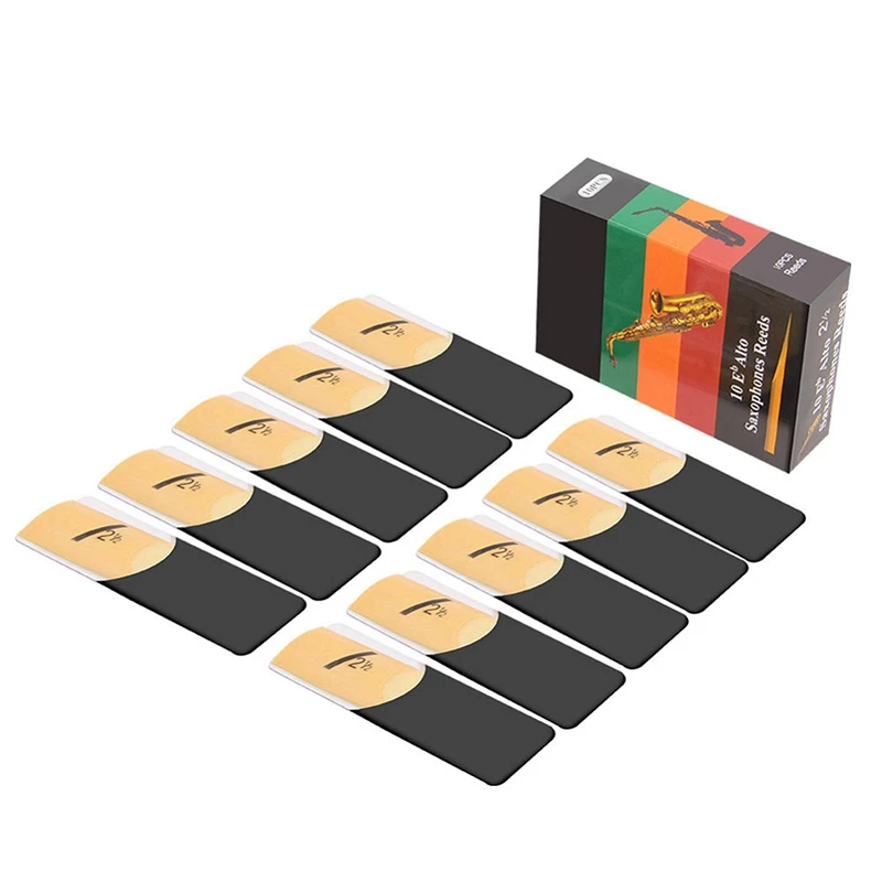 10 шт. альт-саксофон Sax Reeds Classic Alto Reed для Riyin саксофона 2 5 Strength 1/2 музыкальный