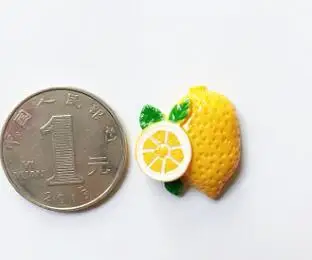 L 10 шт.! Фрукты из смолы, магнит на холодильник, украшение для кухни, холодильник, памятка, магнитная наклейка для украшения кухни - Цвет: L