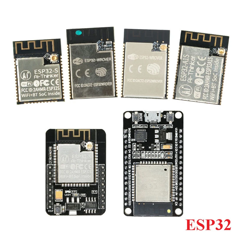 ESP32 Беспроводной модуль ESP WROOM 32 макетная плата S A1S WROVER I CAM с OV2640