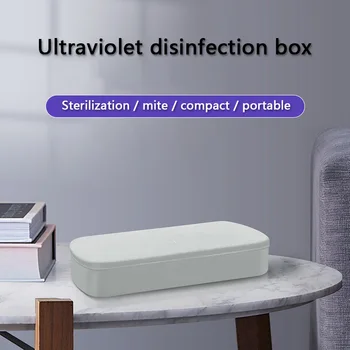

Professional UV Sterilizer Box Toothbrush Cell Phones Mask Comestic Tool Disinfection Machine With USB Charging Cable