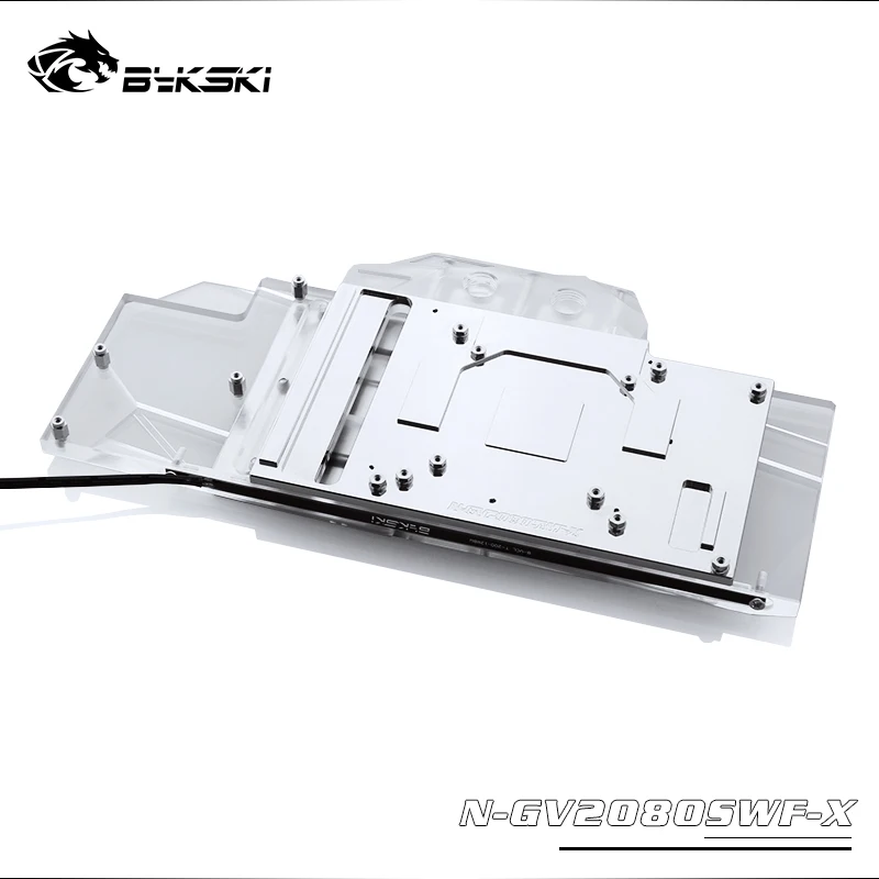  Bykski N-GV2080SWF-X GPU Water Cooling Block For Gigabyte RTX2080 Super Windforce OC 8G / RTX2070 S