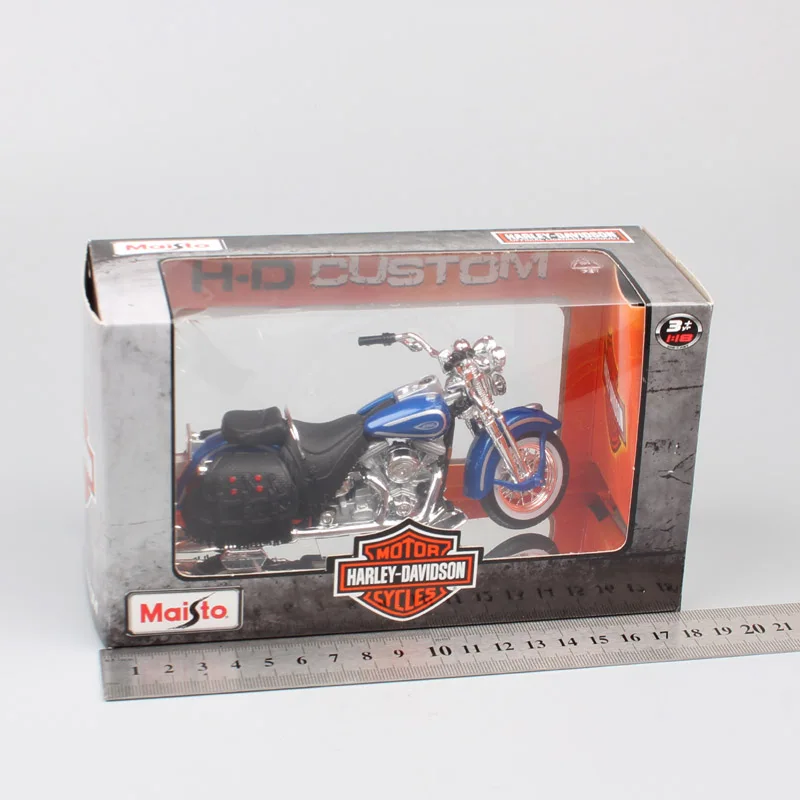 1:18 Масштаб Maisto 1999 FLSTS Heritage Softtail Springer велосипед мотоцикл чоппер литье под давлением модель игрушки автомобиль крейсер thumbnails мальчик