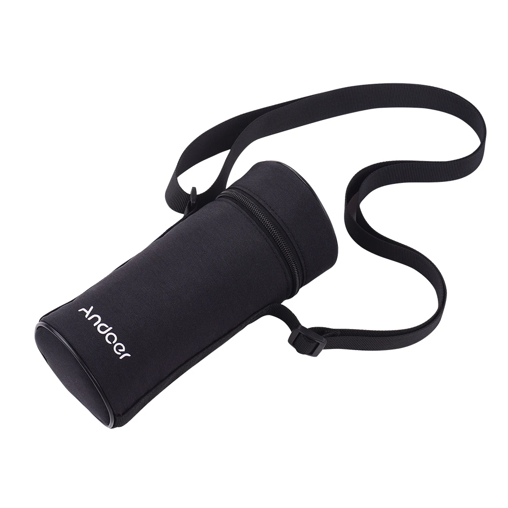 Andoer Camera Flash Light Speedlite Storage Bag Case Shockproof with Shoulder Strap