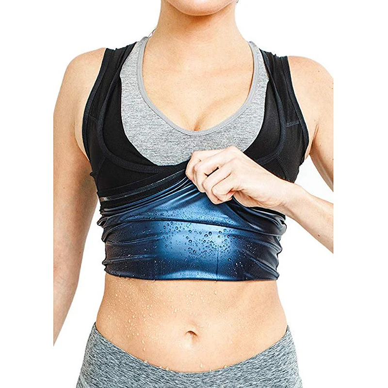 

Women Slimming Waist Shaper Vest Workout Sauna Tank Top Waist Trainer Slim Shapewear for Weight Loss