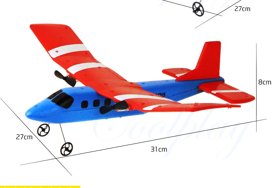 Hotty Toy RC Самолет RTF 2CH FX802 EPP Материал RC самолет плоская модель RC Glider Drone уличные игрушки для детей подарок на день рождения