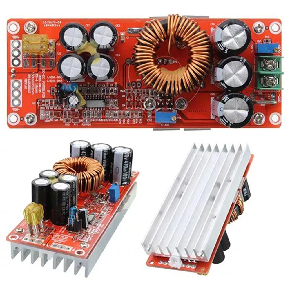 

1200W 20A Converter Boost Step Up Power Supply Module IN 10-60V OUT 12-83V