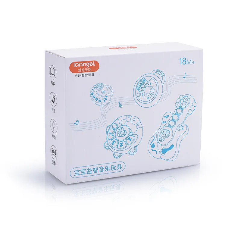 Infant Music Rattle Music Drum Newborns Projection Story Machine Toy Early Childhood Educational Toy CHILDREN'S Musical Instrume