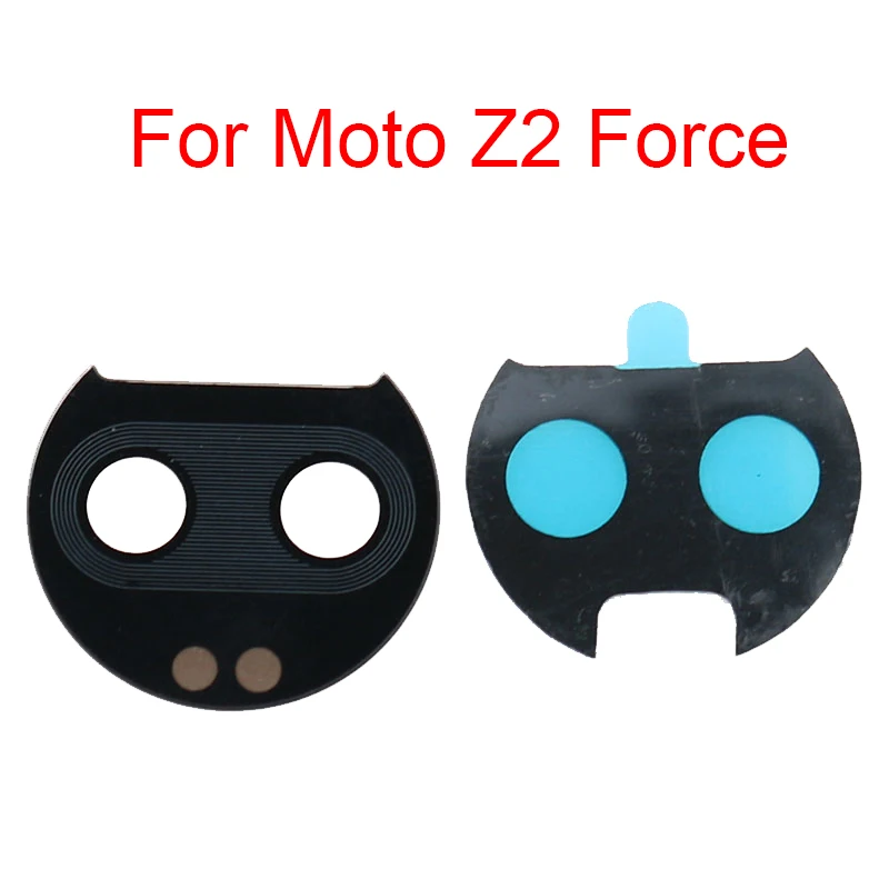 Задняя камера стеклянный объектив для MOTO Motorola Z PLAY Z2 FORCE PLAY Z3 Play объектив задней камеры крышка с липкая наклейка