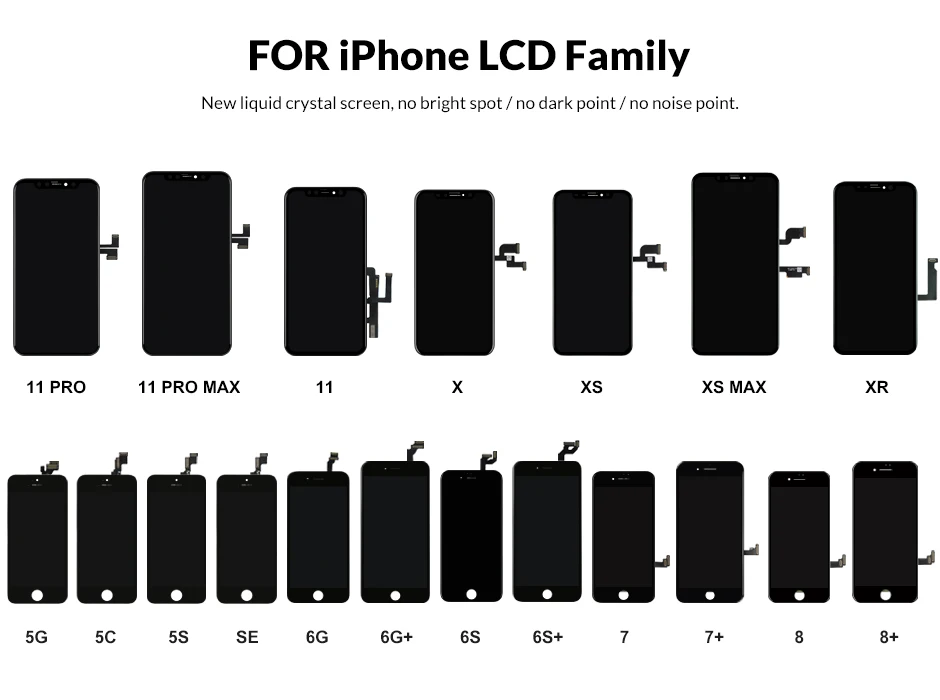 Премиум ESR для iPhone 5S, SE 6 6plus ЖК-экран Tianma Замена с сенсорным экраном для iPhone 7 7Plus 8 8Plus ЖК-дисплей