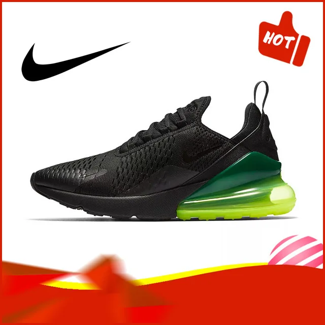 Продажа Аутентичная Оригинальная продукция Nike AIR MAX 270 мужские кроссовки тренд модные уличные спортивные классические дышащие 2019 новые AH8050 011