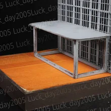 Игрушка модель Move Diorama Металл тюрьма сцена 1/6 подходит для 1" фигурка
