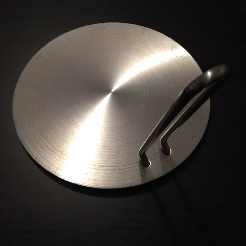Stainless Steel Heat Diffuser Induction Plate Adapter Converter Gas Electric Cooker Plate 20cm Pot Gas Cooker Kitchen Appliance