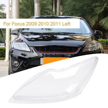

DHBH-Car Front Headlight Clear Lens Cover Lampshade Shell Cover for Ford Focus 2009 2010 2011
