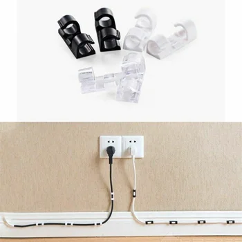 

20pcs Wire Storage Clips Securing Tool Cable Clamp Cable Housing Data Line Finishing JDH99