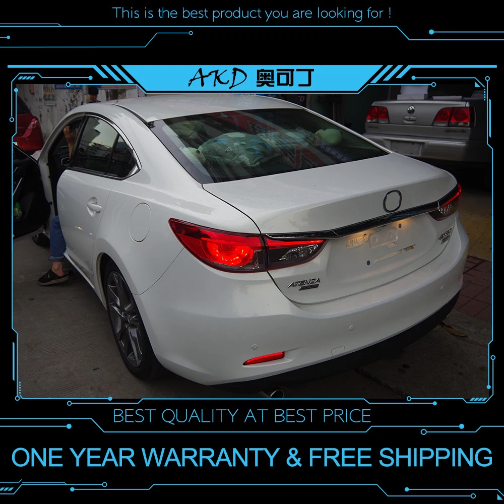 АКД автомобильного тюнинга задних фонарей задние фонари для Mazda 6 Mazda6 Atenza 2013 2018