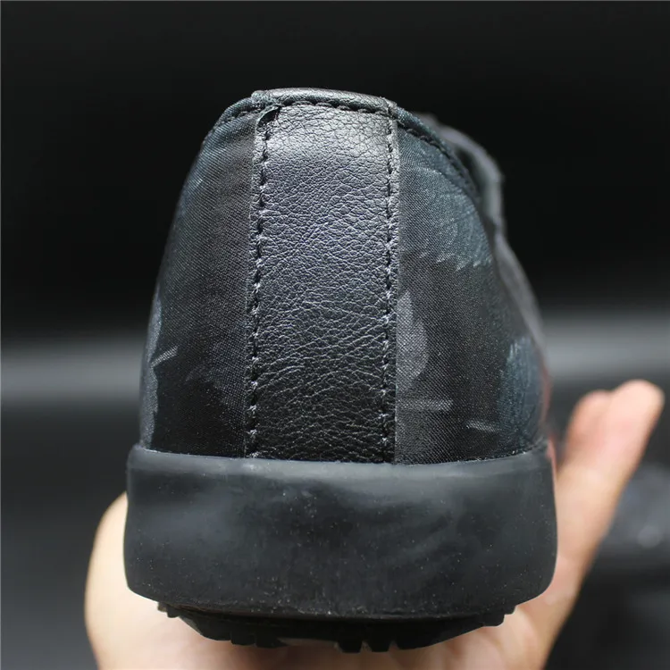 Новая Корейская версия 3D льняная обувь с рисунком Мужская модная обувь повседневная обувь Молодежная обувь на низком каблуке