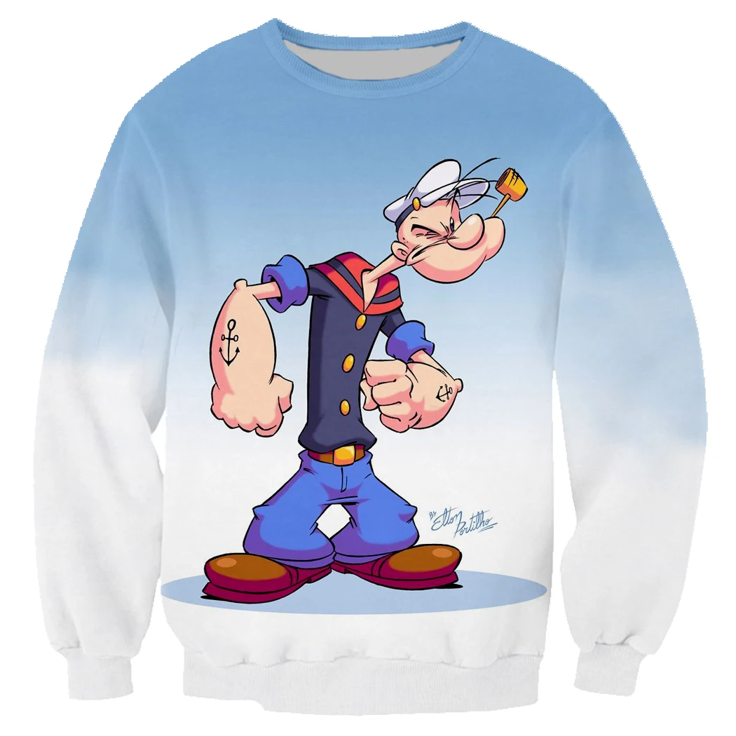 

Cartoon Men Women Swearshirts Pullover Hoodies 3D Print Crewneck Streetwear Hoody Clothes Harajuku Tops