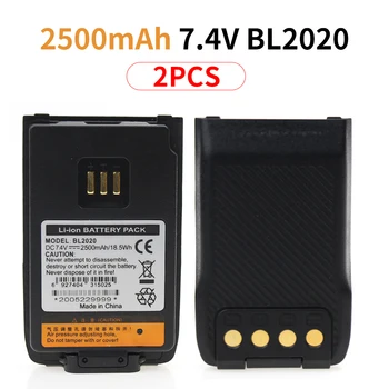 

2 Pack 2500mAh BL1502 BL1504 BL2010 BL2020-EX Battery for Hytera PD502 PD602 PD500 PD600 PD560 PD660 PD505