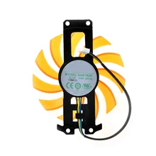 

4pin Video Card Cooling Fan GA81S2U for ZOTAC GTX 980-4GD5 AMP HA Graphics 12V