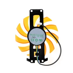Ventilateur de refroidissement de carte vidéo 4 broches pour ZOTAC GTX AMP HA graphic 12V 