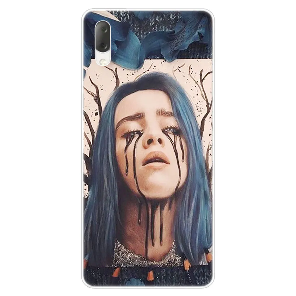 003 Billie Eilish Мода жесткий чехол для Sony Xperia L1 L2 L3 X XA XA1 XA2 XA3 ультра 10 плюс E5 XZ XZ1 XZ2 компактный XZ3 XZ5 2 20 крышка - Цвет: 003