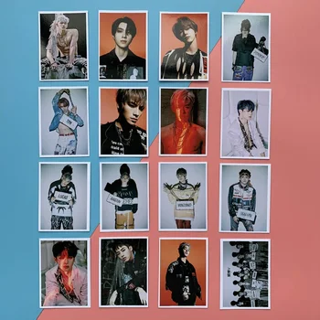 

16Pcs New Kpop Wayv Take Over The Moon Album Mini Photo Card Collective Gift For Fans