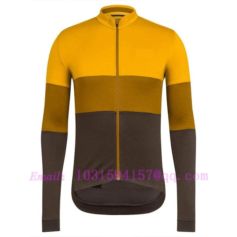 Nuevo equipo Jersey de Ciclismo profesional de manga larga para Hombre, chaqueta polar de Invierno, Maillot, Ropa de bicicleta, Ropa de Ciclismo para Hombre, Conjunto de Invierno