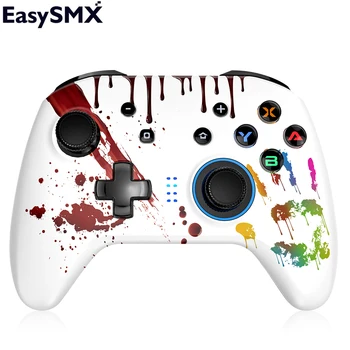 

EasySMX ESM-4108 Bluetooth Pro Controller For Nintendo Switch PC Gamepad LED Buttons Vibration Controller For Nintendo Switch PC