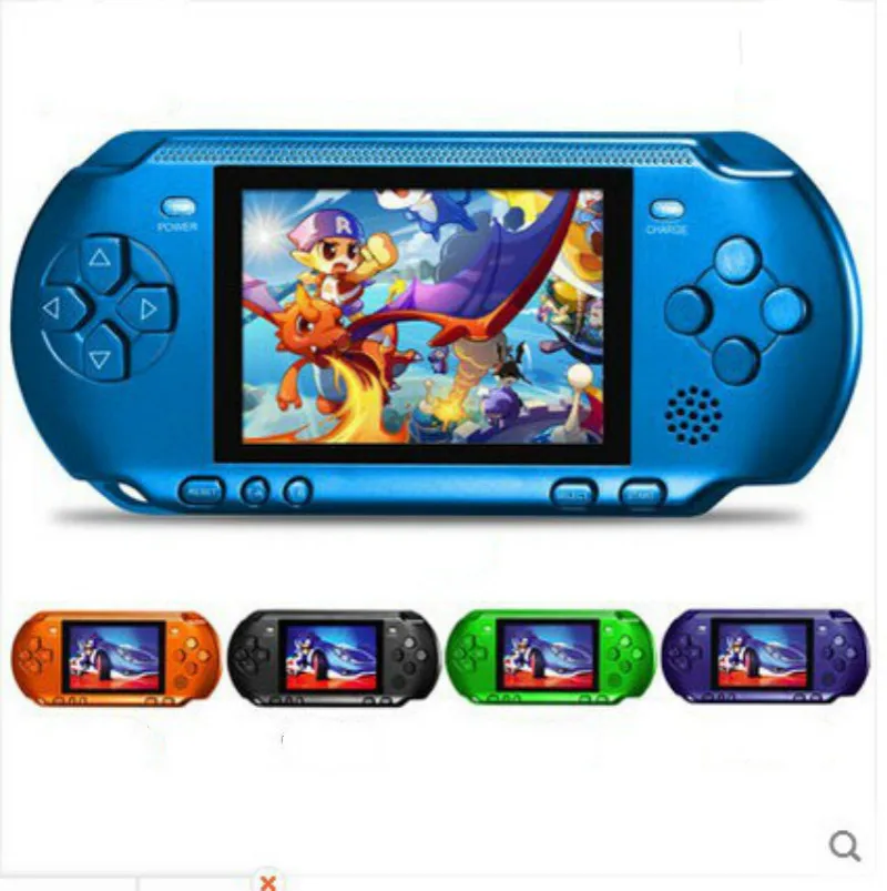 3 ''Portable 16 bits rétro PXP3 mince Station lecteur de jeux vidéo Console de jeu 2 pièces carte de jeu intégrée 150 jeux classiques