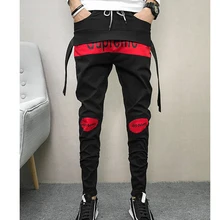 Комбинезоны, Мужские штаны, модная уличная одежда, хип-хоп штаны,, Pantalon, карго, Spor Tayt Erkek, для студентов, новинка, GG50ck084