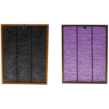 

2 Pcs Air Purifier Parts AC4141 Air Filter for AC4072 AC4074 AC4083 AC4085 AC4086, Purple Gold & Black Gold